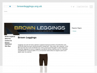 Brownleggings.org.uk