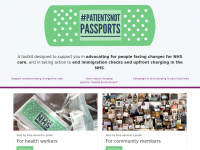Patientsnotpassports.co.uk