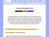schoolreadinglist.co.uk