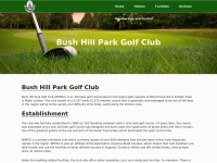 Bushhillparkgolfclub.co.uk