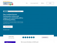 Lichfieldcommunitylottery.co.uk