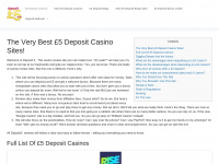 deposit5.co.uk