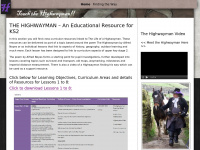 teachthehighwayman.co.uk