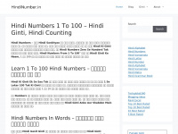 Hindinumber.in