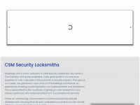 Csmsecuritylocksmiths.uk