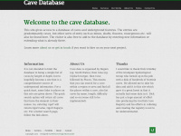 cavedatabase.co.uk