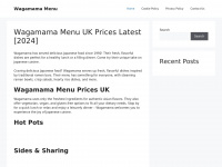Wagamama-menu.co.uk