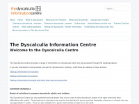 Dyscalculia.me.uk
