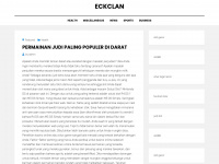 Eckclan.co.uk