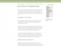 Electricitygeneration.co.uk