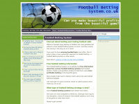footballbettingsystem.co.uk