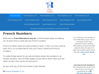 Frenchnumbers.org.uk