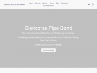 glencorsepipeband.co.uk