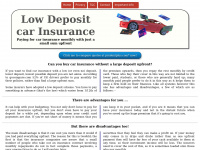 Lowdepositcarinsurance.co.uk