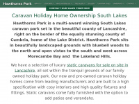 Hawthornscaravanpark.co.uk