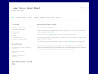 Hazelgrovebrassband.co.uk