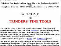 Trindersfinetools.co.uk