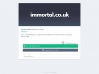 Immortal.co.uk