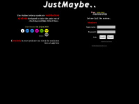 justmaybe.co.uk