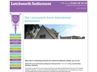 Letchworthsettlement.org.uk