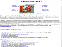 Letterpressalive.co.uk