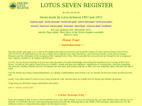 Lotus7register.co.uk