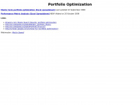 portfoliooptimization.co.uk