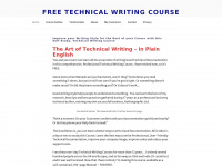 Technicalwritingcourse.co.uk