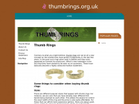 Thumbrings.org.uk
