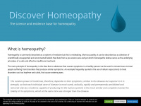 Discoverhomeopathy.co.uk