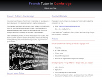 Frenchtutorincambridge.co.uk