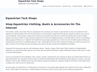 equestrian-tack-shops.co.uk