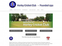 horleycricketclub.co.uk