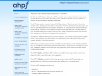 Ahpf.org.uk