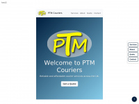 Ptmcouriers.co.uk