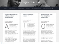 Boxingwriter.co.uk