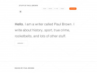 stuffbypaulbrown.com
