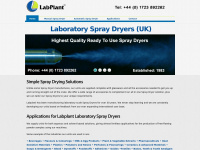Laboratoryspraydryers.co.uk