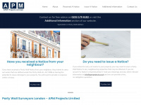 Apmprojects.co.uk